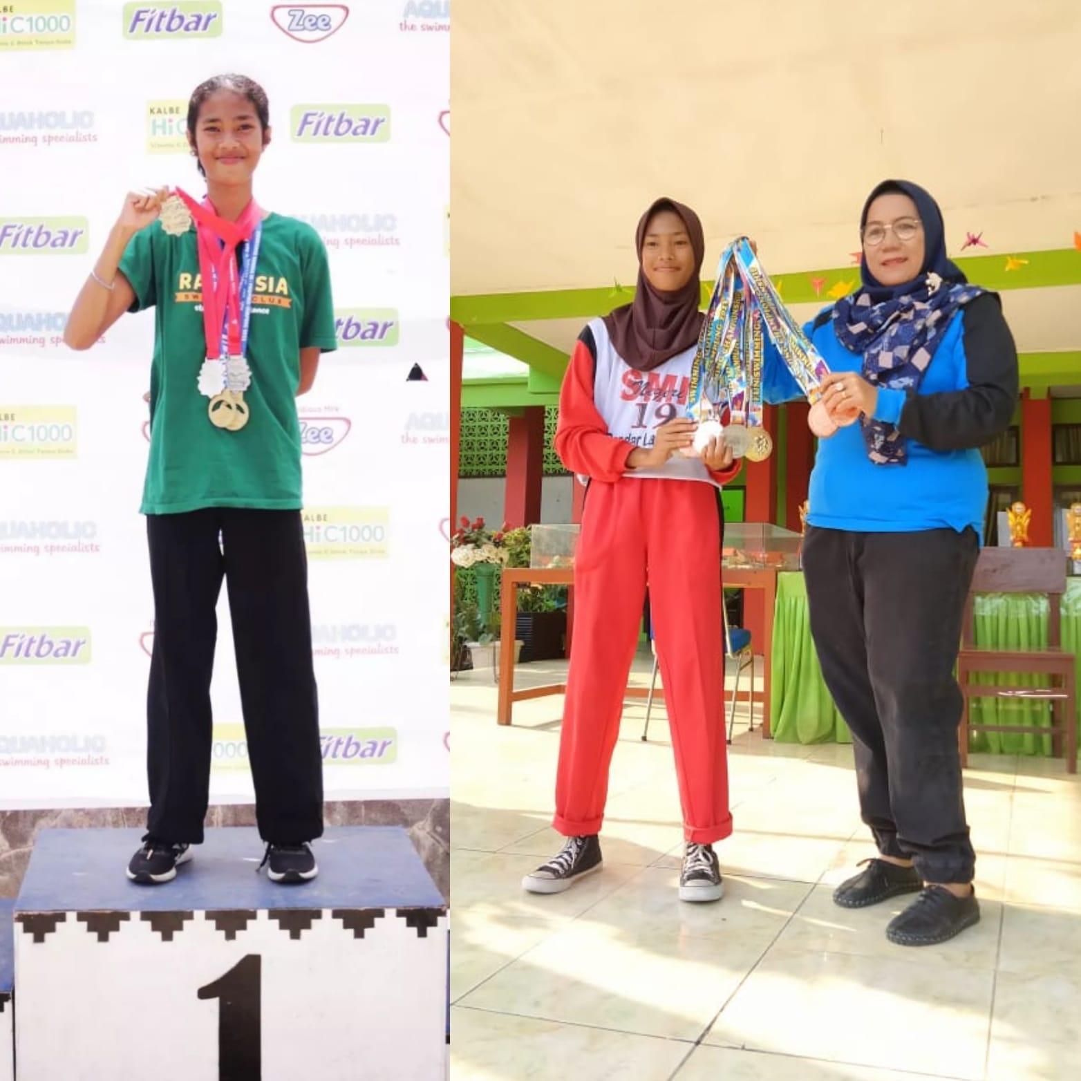 Boyong 10 Keping Medali, Siswi SMPN 19 Kota Bandar Lampung Dapat Dua Jempol dari Kepala Sekolah